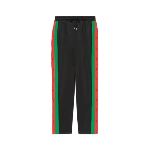 Striped Detail Drawstring Waist Track Pants