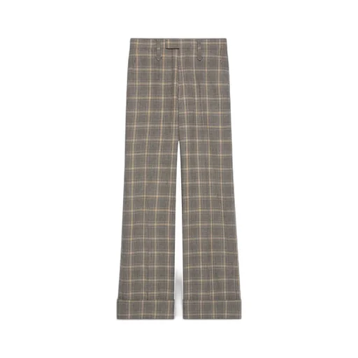 Prince Of Wales Checked Tailored Trousers