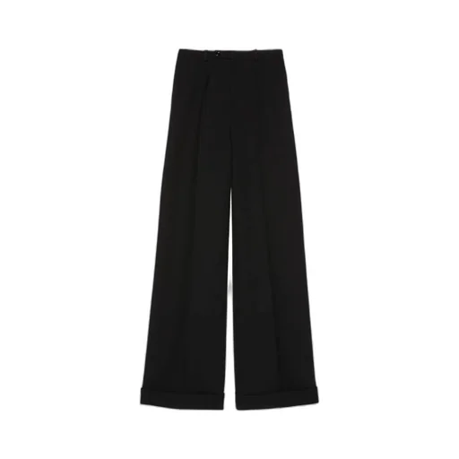 High Waist Wide Leg Trousers