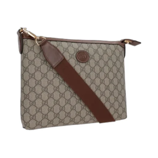 Logo Patch Gg Supreme Shoulder Bag