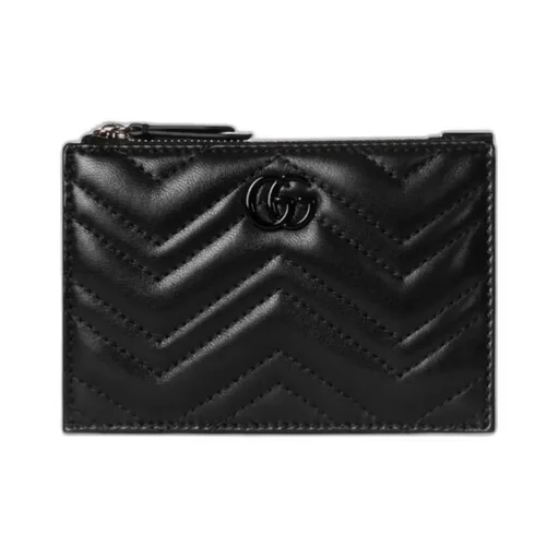 Gg Marmont Zip Key Pouch