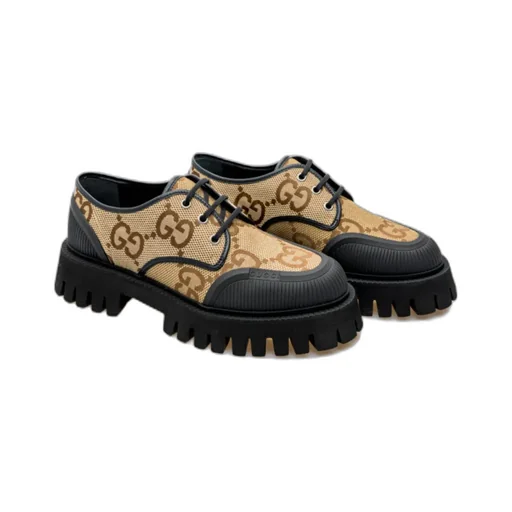 Maxi Gg Lace-Up Derby Shoes