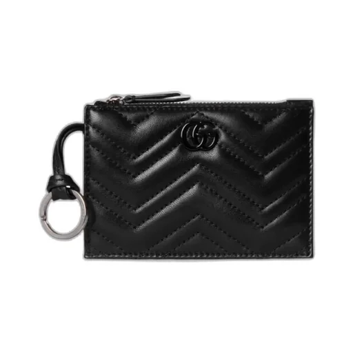 Gg Marmont Zip Key Pouch