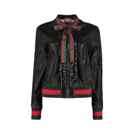 Knot Leather Jacket