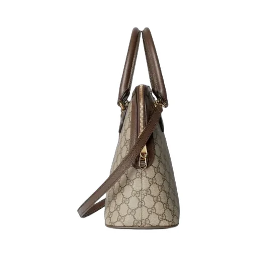 Ophidia Gg Logo Medium Top Handle Bag