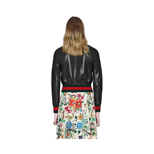 Knot Leather Jacket
