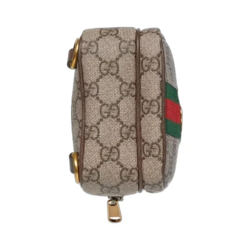 Ophidia Gg Web Striped Belt Bag