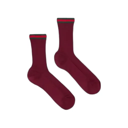 Web Detailed Ribbed Socks