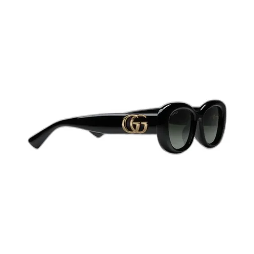 Oval-Frame Sunglasses
