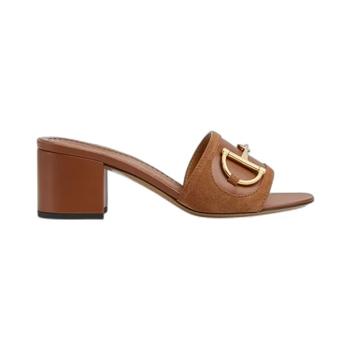 Slide Sandal With Horsebit