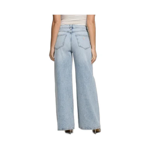 Logo-Appliqué Wide-Leg Jeans
