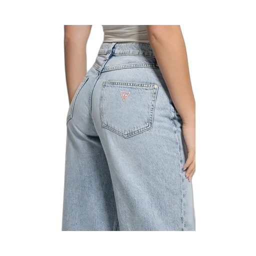 Logo-Appliqué Wide-Leg Jeans