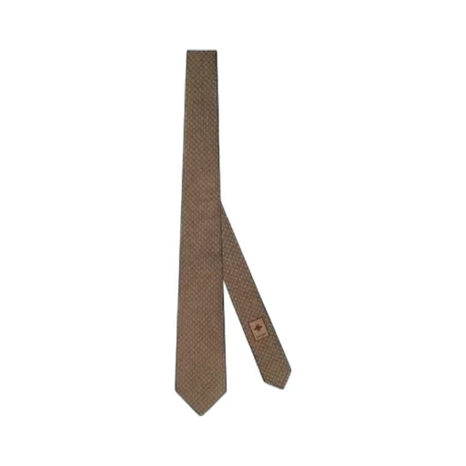 Gg Silk Jacquard Tie