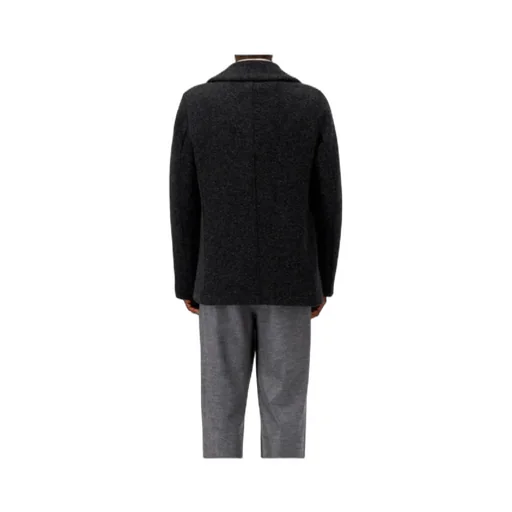 Double-Breasted Wool Peacoat