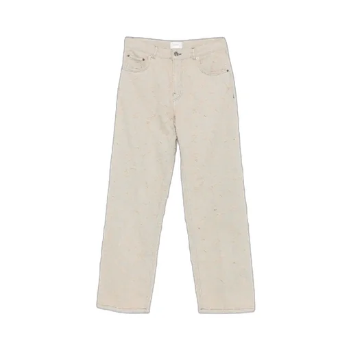 Frayed Denim Trousers