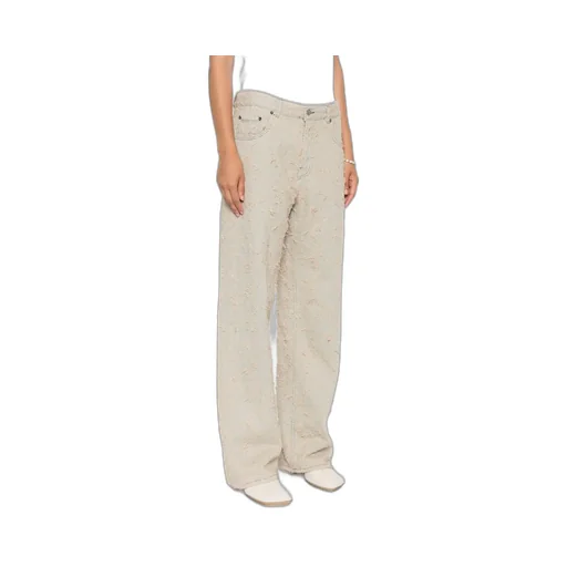 Frayed Denim Trousers