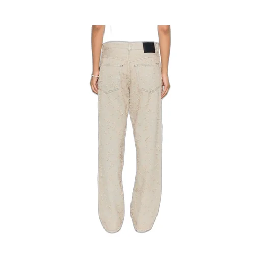 Frayed Denim Trousers