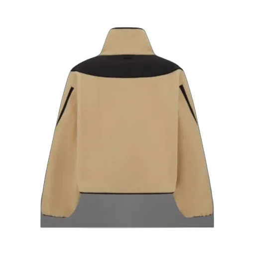 High-Neck Zipped Sweatshirt