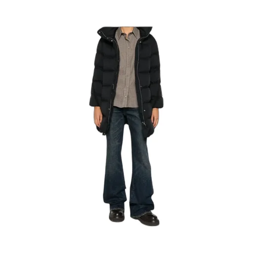 Funnel-Neck Padded Jacket