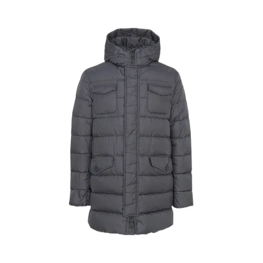 Long-Sleeved Down Jacket