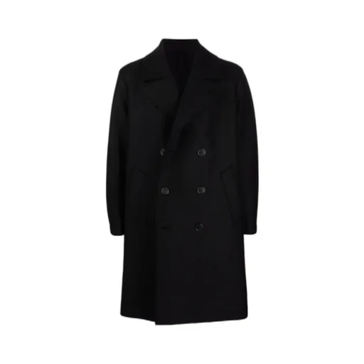 Double-Breasted Tailored Coat