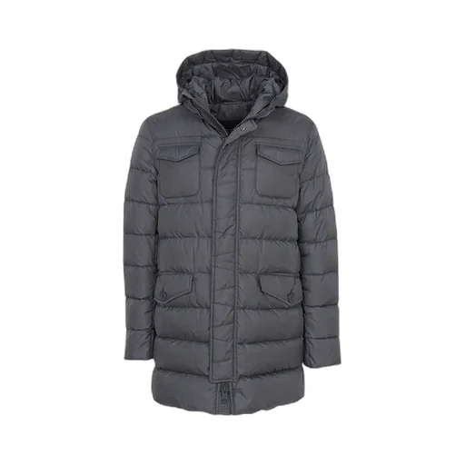 Long-Sleeved Down Jacket
