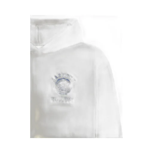 Logo-Printed Long-Sleeved Hoodie