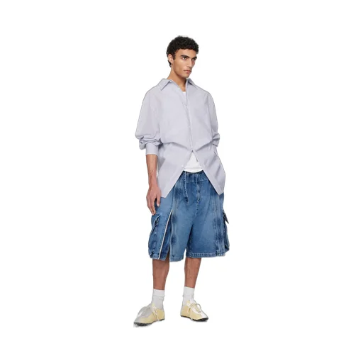 Striped Poplin Shirt