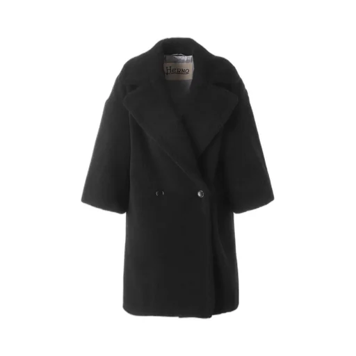 Double-Breasted Teddy Coat