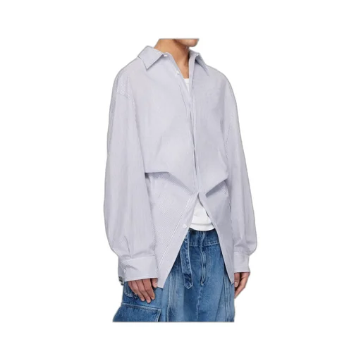 Striped Poplin Shirt