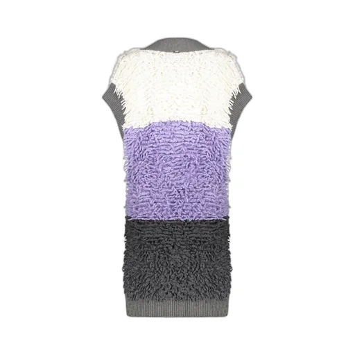 Sleeveless Button-Down Cardigan