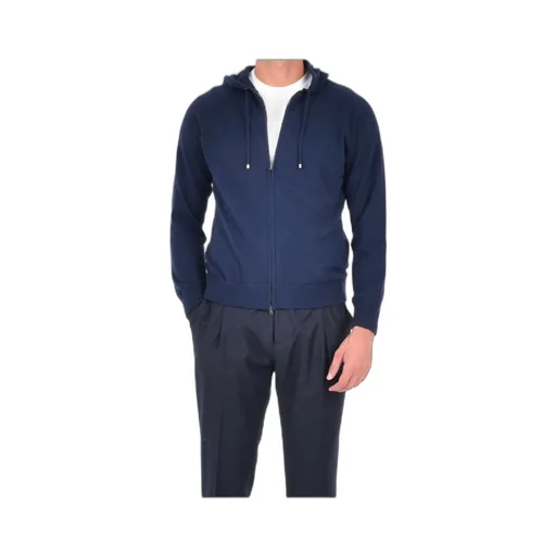 Zip-Up Knitted Cardigan