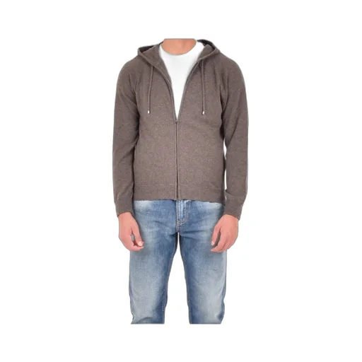 Zip-Up Knitted Cardigan