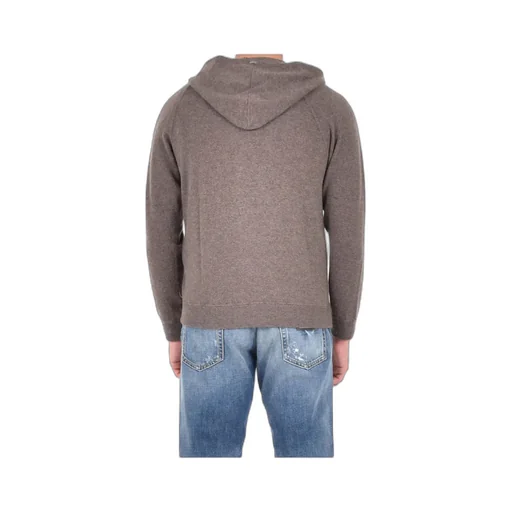 Zip-Up Knitted Cardigan