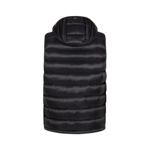 Hooded Zip-Up Down Vest