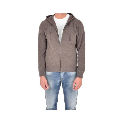Zip-Up Knitted Cardigan