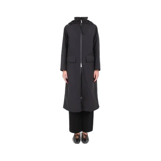 Laminar Long Zip-Up Hooded Parka