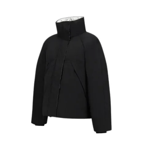 Laminar Jacket In Crinkle Metallic