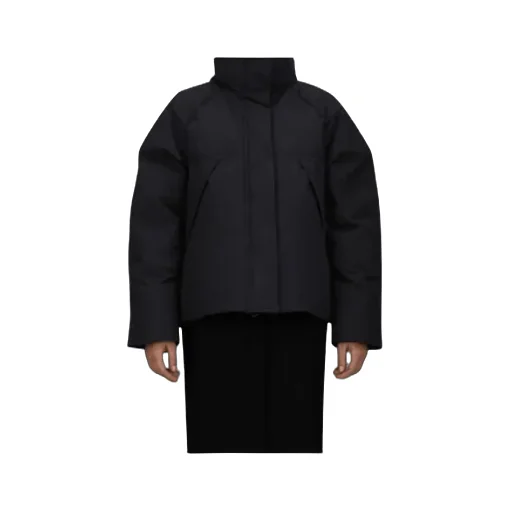 Laminar Jacket In Crinkle Metallic