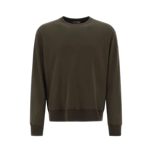 Long-Sleeved Cotton Sweatshirt