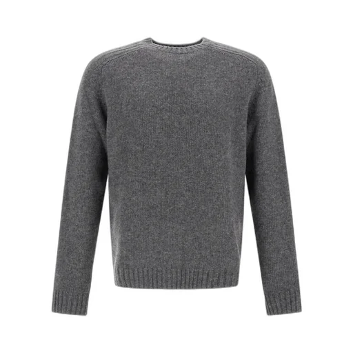 Ribbed Crew-Neck Sweater