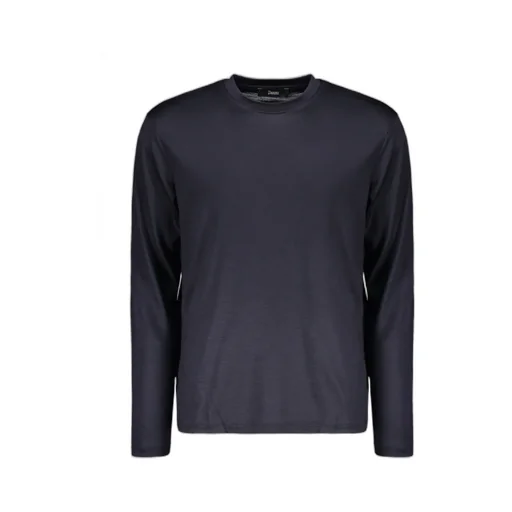 Long-Sleeved Knitted T-Shirt