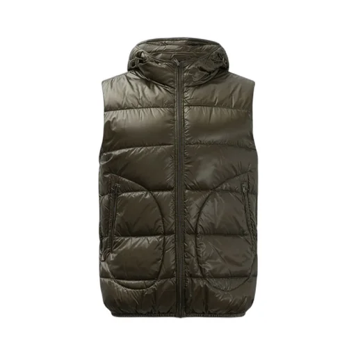 Hooded Quilted Gilet