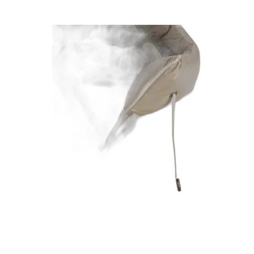 Drawstring Hooded Coat