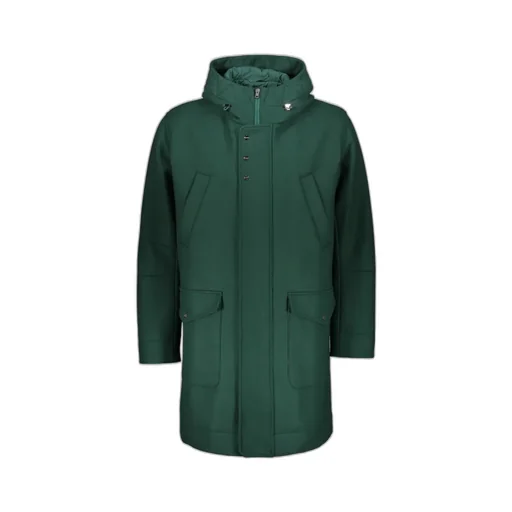 Zip Hooded Coat