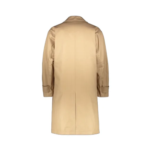 Classic-Collar Buttoned Coat