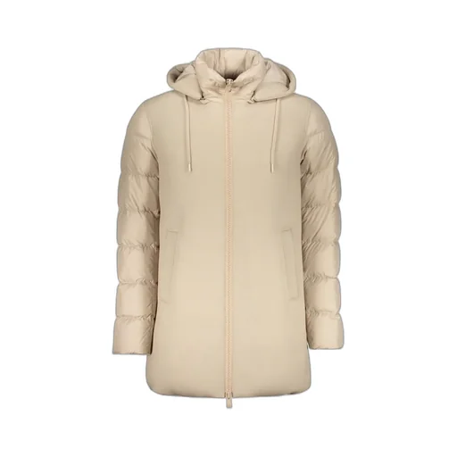Detachable-Hood Padded Parka