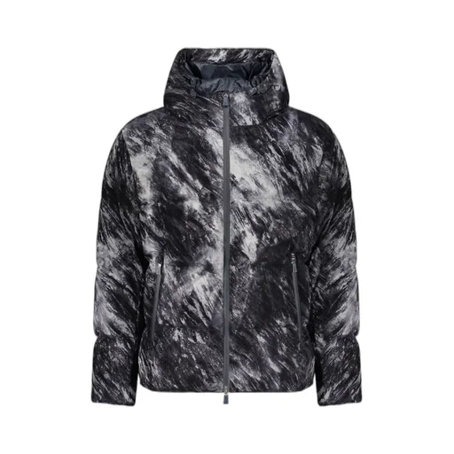 Hooded Patterned Jacket