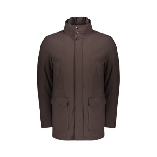 High-Neck Long-Sleeved Parka