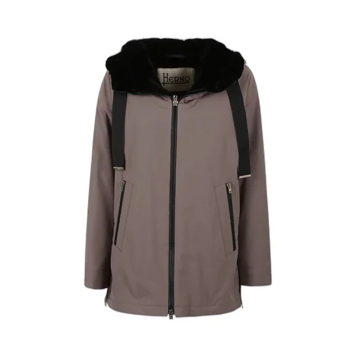 Delon Zip-Up Parka Coat